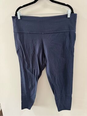 Athleta Deep Navy Elation 7/8 Tight Leggings